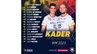 Alemania viaja a Katowice con 16 jugadores para iniciar el Mundial 2023