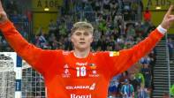 Exhibición de Viktor Hallgrimsson, futuro portero del Barça, ante Eslovenia