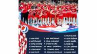 Lista definitiva de Croacia para el Europeo de balonmano 2022
