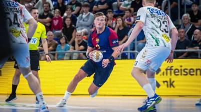 El Barça afronta con dos bajas y una duda su doble duelo en Liga Asobal esta semana