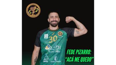 Fede Pizarro renueva por dos años con REBI Cuenca