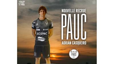 PAUC Handball confirma el fichaje de Adrian Casqueiro hasta 2026