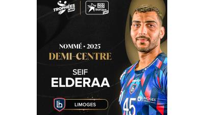 El fichaje del Barça Seif Elderaa opta a mejor central del año en Francia