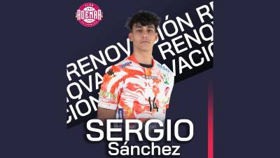 Ademar Leon renueva al canterano Sergio Sanchez hasta 2028