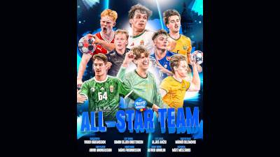 Liam Hultberg MVP del Europeo Junior 2026. All Star Team del torneo
