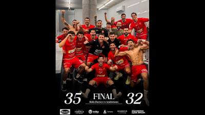 Bada Huesca lidera en solitario la División de Honor Plata