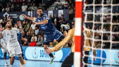 El futuro blaugrana Hugo Bryan Monte será baja hoy en el Palau con Montpellier