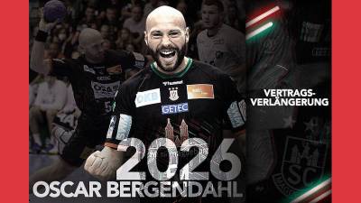 SC Magdeburgo amplía el contrato de Oscar Bergendahl hasta 2026