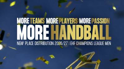 La EHF desvela la distribucion de equipos de la nueva Champions League