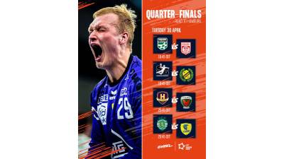 Tres eliminatorias abiertas en los cuartos de EHF European League
