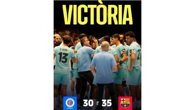 Victoria blaugrana en Noruega para empezar la EHF Champions League 24/25