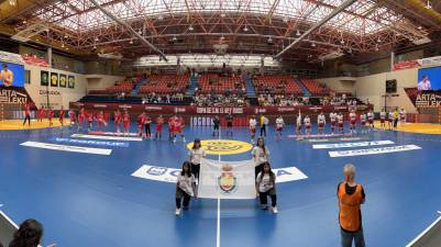 Bada Huesca sorprende a Logroño. Ademar y Barça cumplen y están en semis