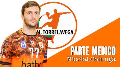 Bathco Torrelavega pierde a Nicolai Colunga varias semanas por lesión