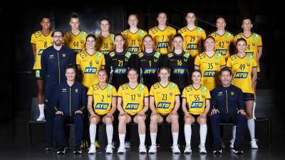 Plantilla Suecia - Mundial balonmano femenino 2025