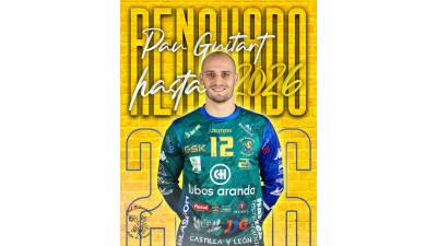 Pau Guitart seguirá una temporada más en Tubos Aranda Villa de Aranda