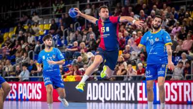 El Barça recupera a Petar Cikusa, Aitor Ariño y Hampus Wanne
