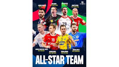 Elegido el All Star Team del Europeo de balonmano Alemania 2024