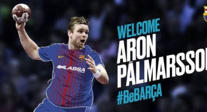 El Barcelona anuncia el fichaje de Aron Palmarsson