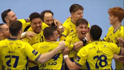 Exhibición del Irudek Bidasoa Irun para recuperar la segunda plaza del grupo