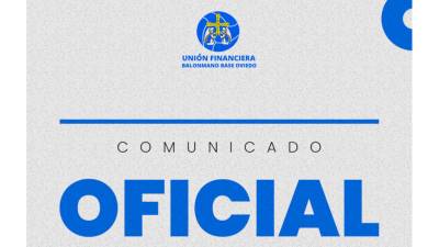 El regreso de Unión Financiera Base Oviedo a D.H. Plata se hará efectivo en la 25/26