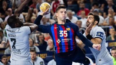 El Barcelona informa de una grave lesión de rodilla de Domen Makuc