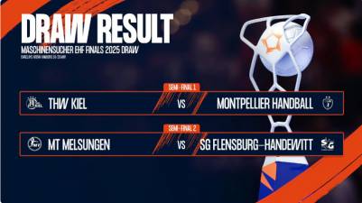 El Melsungen se enfrentará en semifinales al vigente campeón Flensburg-Handewitt