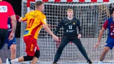Emil Nielsen formara con Niklas Landin la pareja de porteros danesa en la Golden League