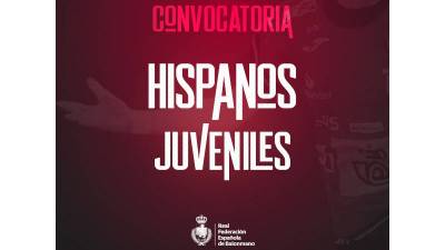 Moyano se estrena con los Hispanos Juveniles con su primera convocatoria