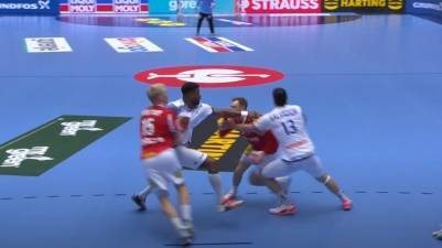 La EHF sanciona a Victor Iturriza con un partido. No jugará ante Alemania