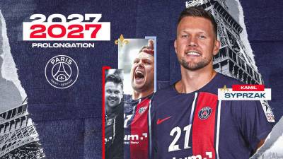 PSG Handball amplia el contrato de Kamil Syprzak hasta 2027