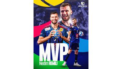 Nedim Remili MVP del Europeo de balonmano 2024