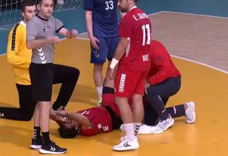 Rodrigo Salinas, lesionado en el último partido de los Juegos Panamericanos