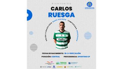 Union Financiera Base Oviedo anuncia el fichaje de Carlos Ruesga